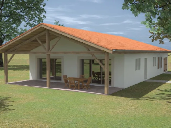 Maison neuve hors d'eau hors d'air 3 chambres à Luglon - Projet personnalisé