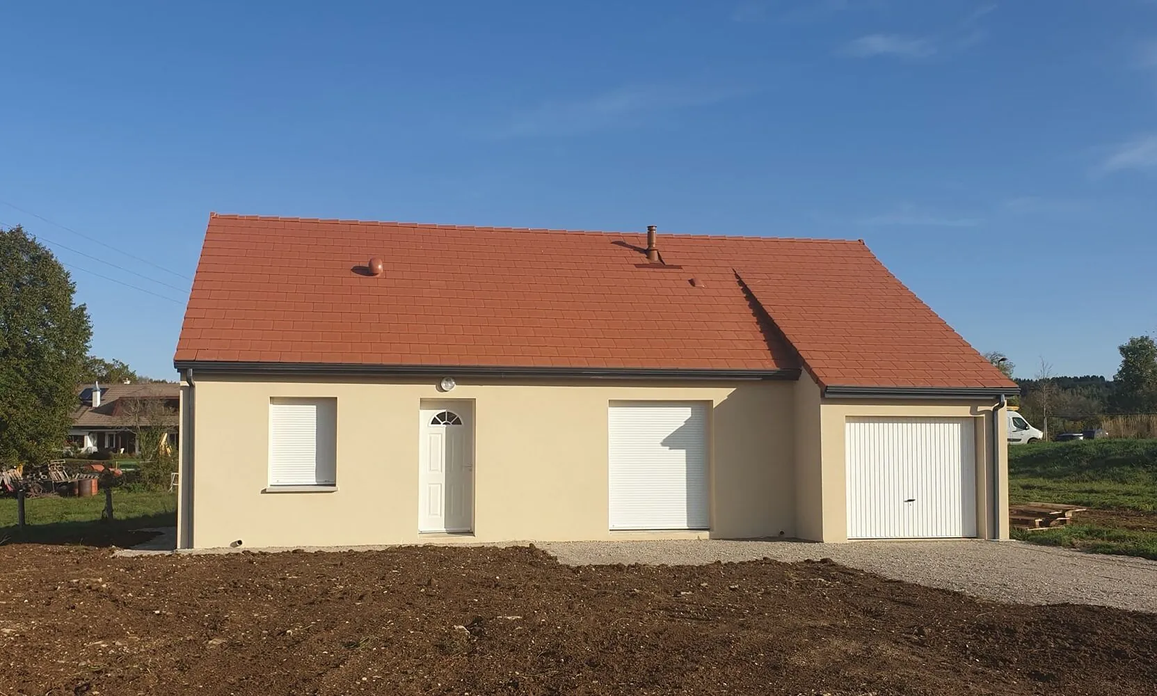 Maison neuve écologique à Hornoy-le-Bourg – 101 m², 3 chambres, faible consommation 
