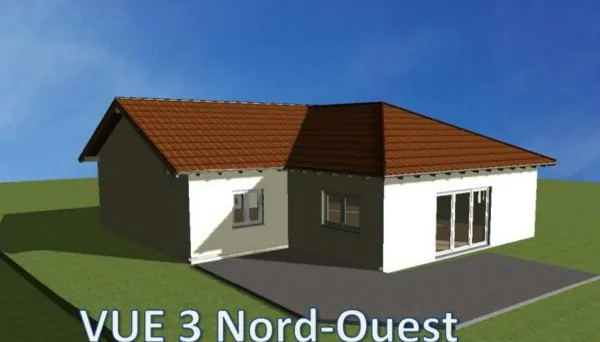 Maison neuve de plain-pied à vendre à Épinal / Bruyères, 102 m² avec garage 