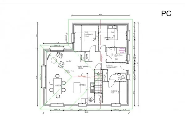 Maison neuve de plain-pied à vendre à Épinal / Bruyères, 102 m² avec garage 
