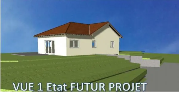 Maison neuve de plain-pied à vendre à Épinal / Bruyères, 102 m² avec garage 