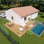 Maison neuve 3 chambres à Saint-Paul-lès-Dax sur terrain de 655 m²