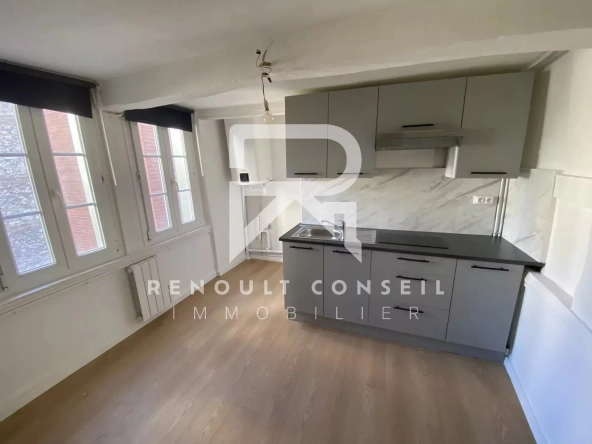 Appartement T2 de 39 m² à vendre à Rouen Cauchoise, proche Vieux Marché
