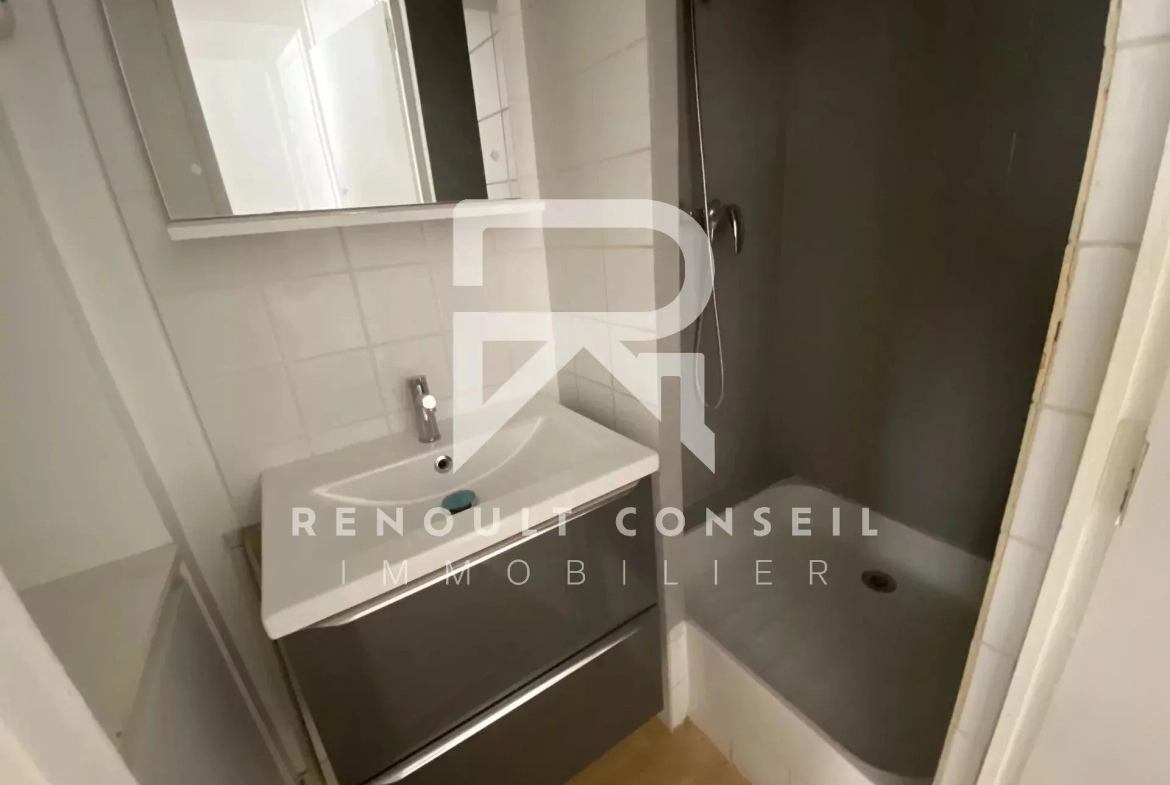Appartement T2 de 39 m² à vendre à Rouen Cauchoise, proche Vieux Marché 