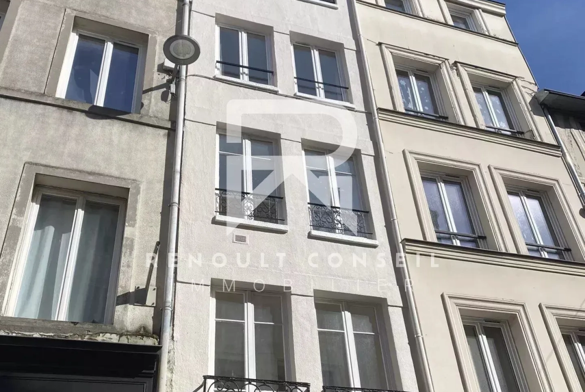 Appartement T2 de 39 m² à vendre à Rouen Cauchoise, proche Vieux Marché 
