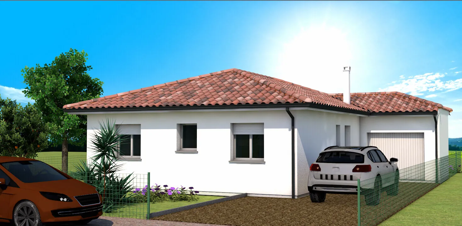 Maison neuve à Seyresse avec 3 chambres, proche Dax - Sur mesure et prête à construire 