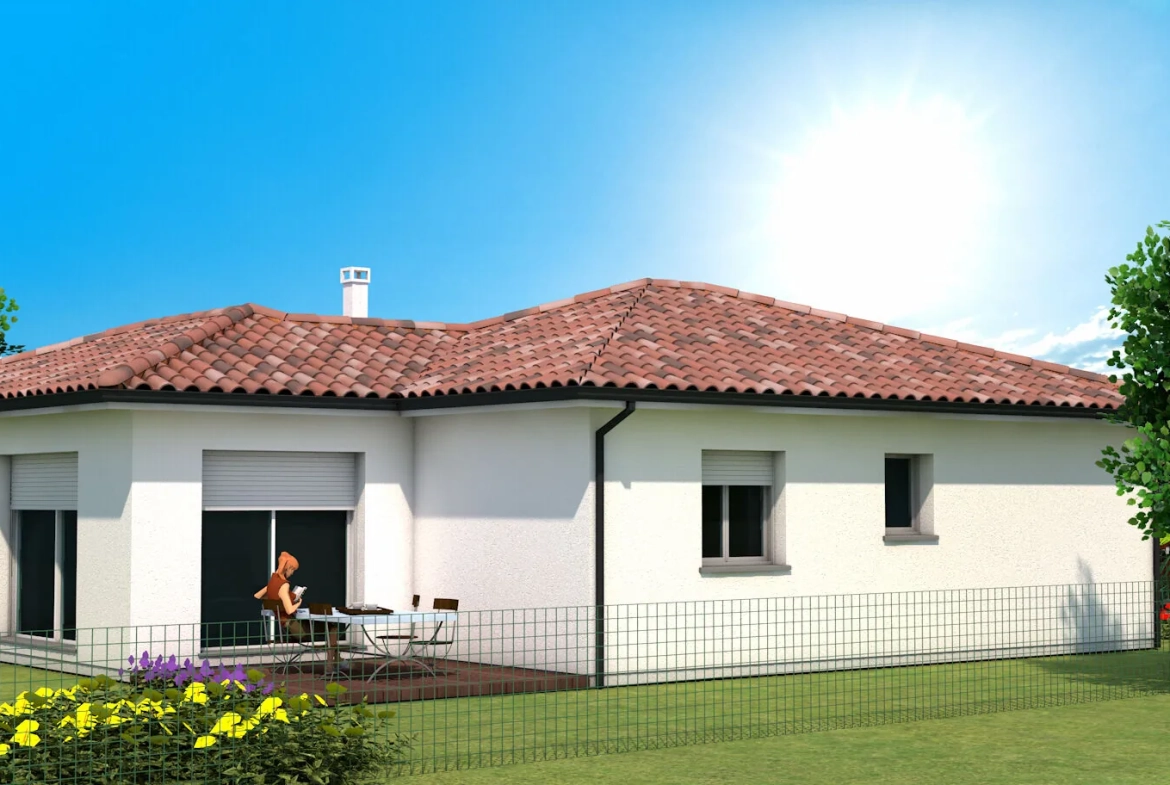 Maison neuve à Seyresse avec 3 chambres, proche Dax - Sur mesure et prête à construire 