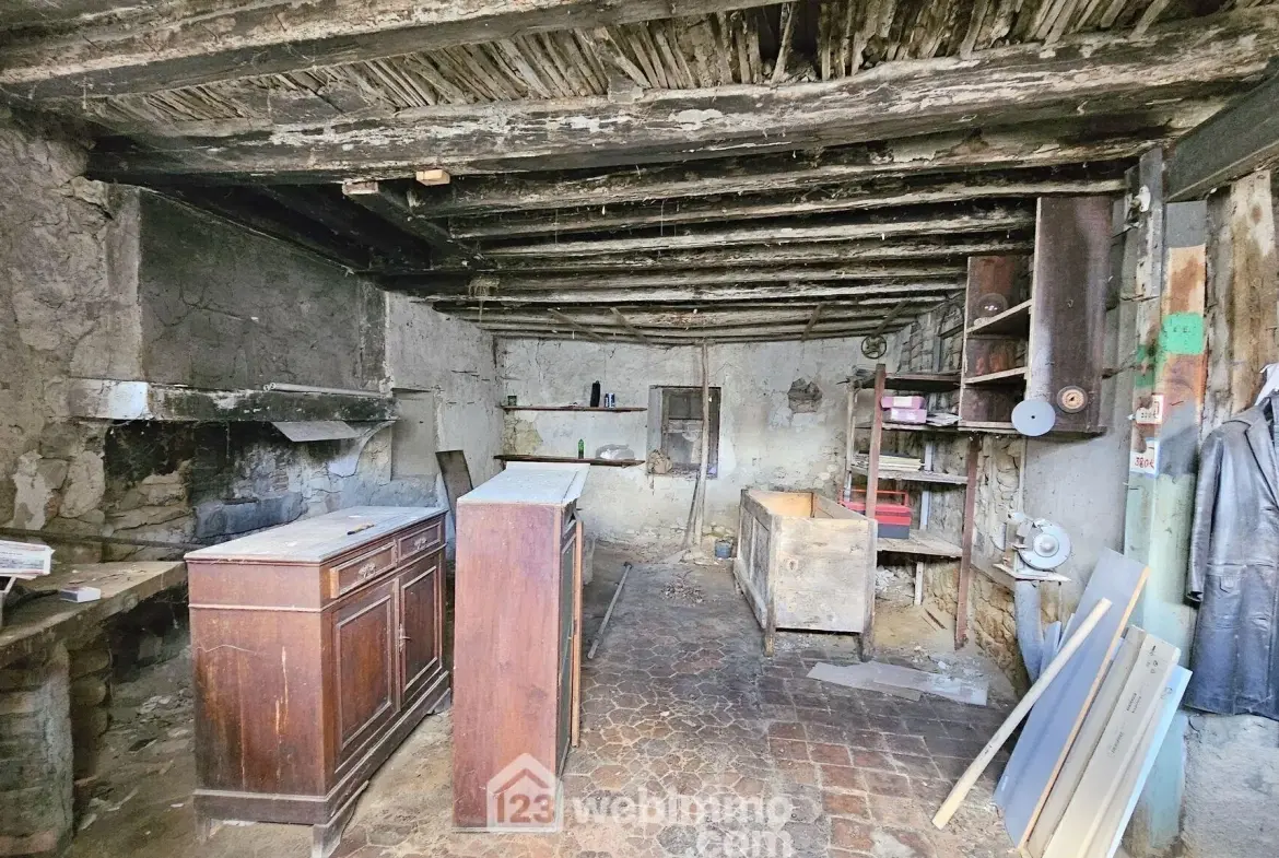 Charmante longère de 106 m² en lisière de forêt avec dépendances et jardin clos 