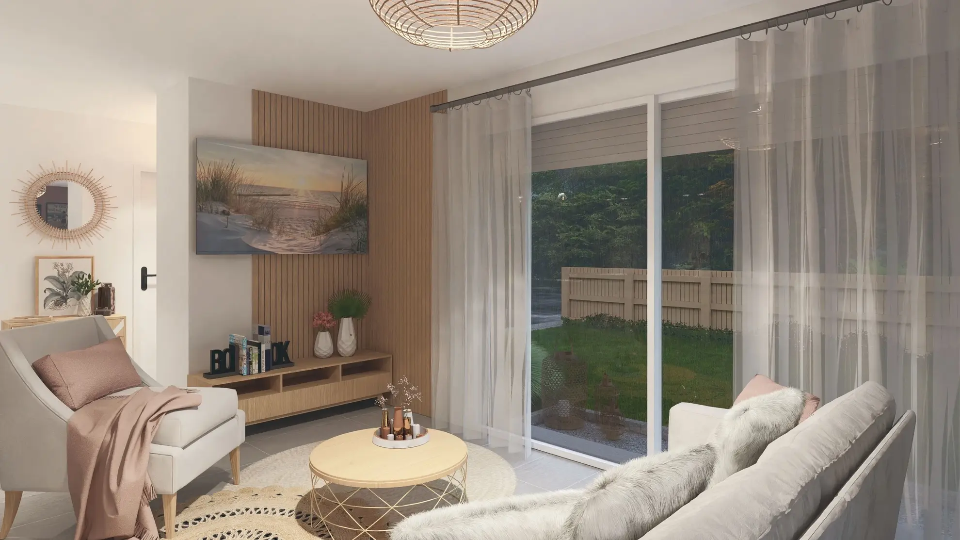 Maison neuve 3 chambres à Lesperon avec garage et terrain de 600 m² 
