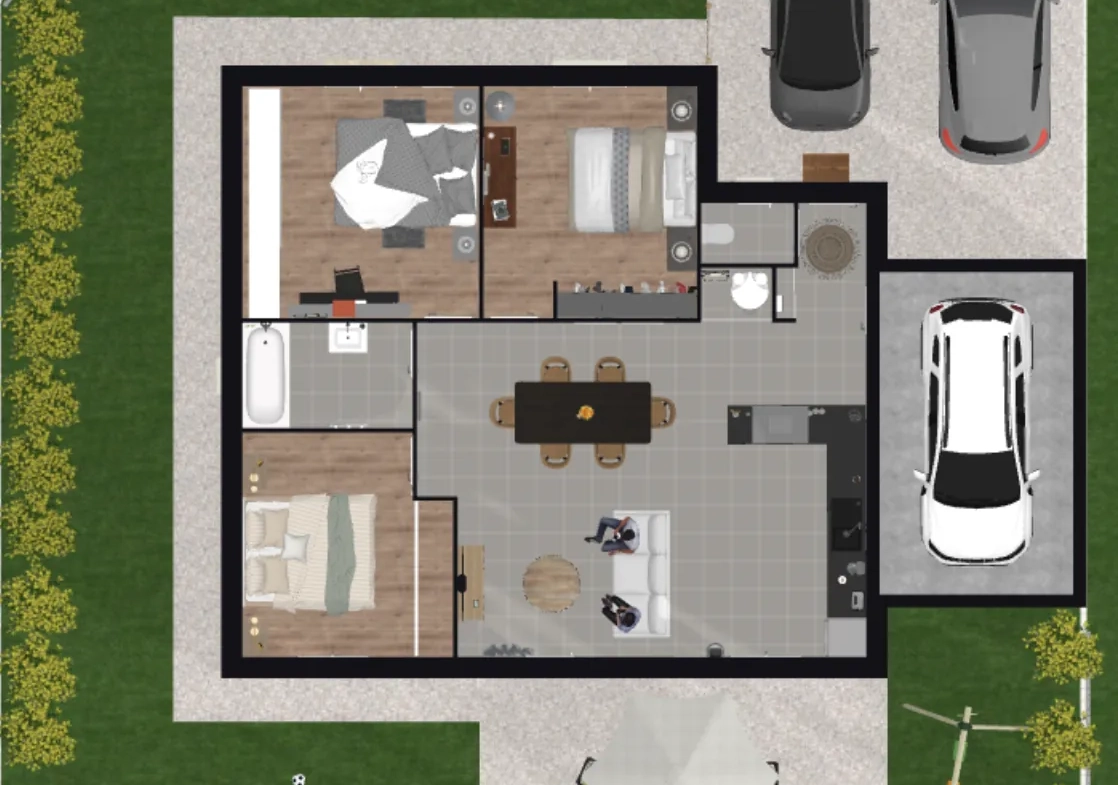 Maison neuve à vendre à Voiron, livraison 2026 — 3 chambres, garage, financement facile 
