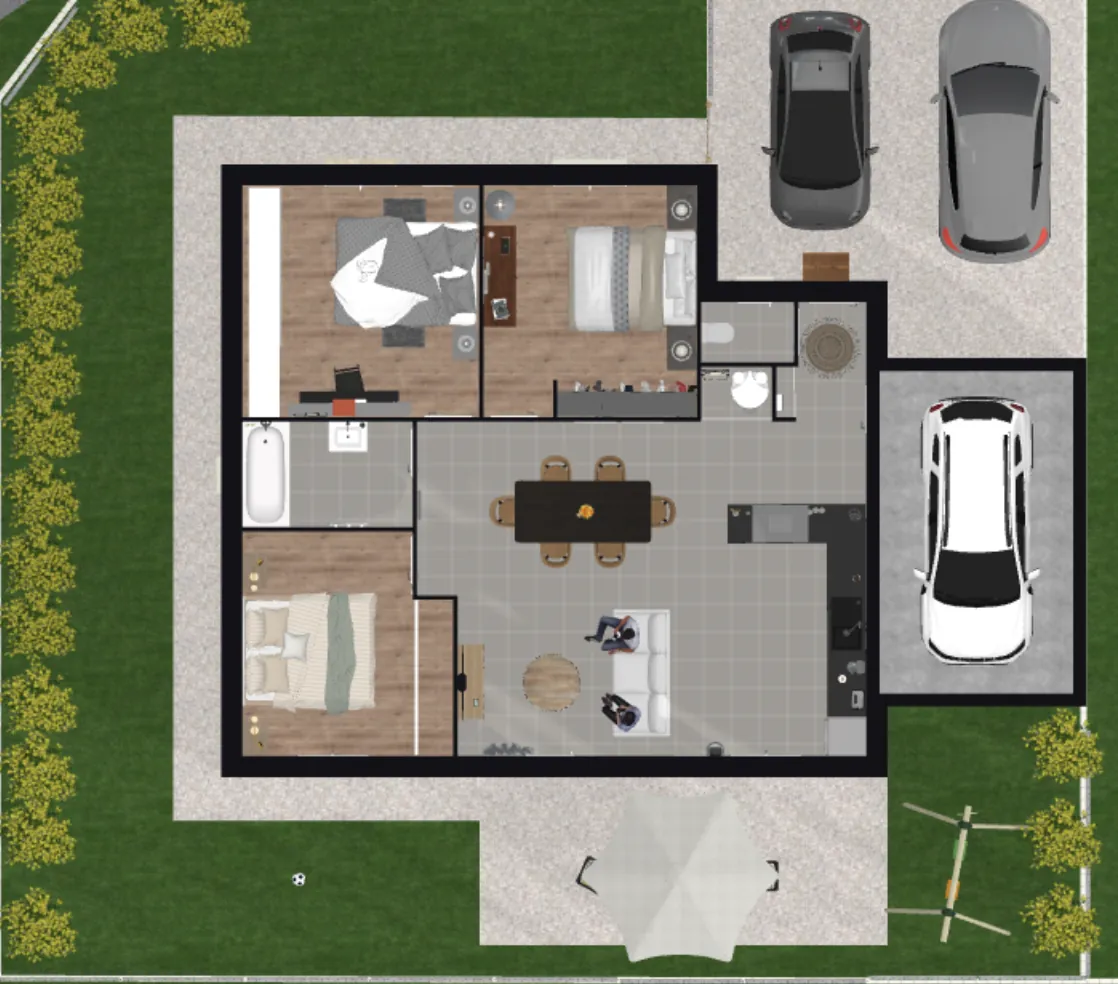 Maison neuve à vendre à Voiron, livraison 2026 — 3 chambres, garage, financement facile 
