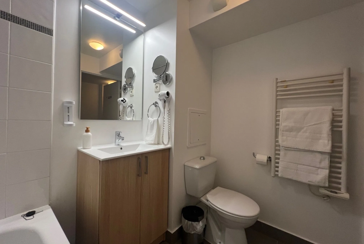 Studio meublé à Malakoff - investissement locatif avec forte rentabilité 