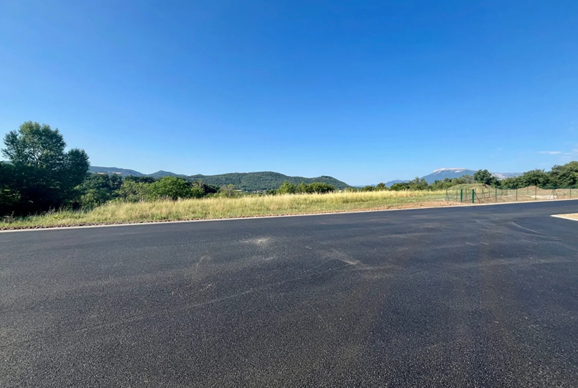Terrain constructible pour 2 villas mitoyennes à Gap 