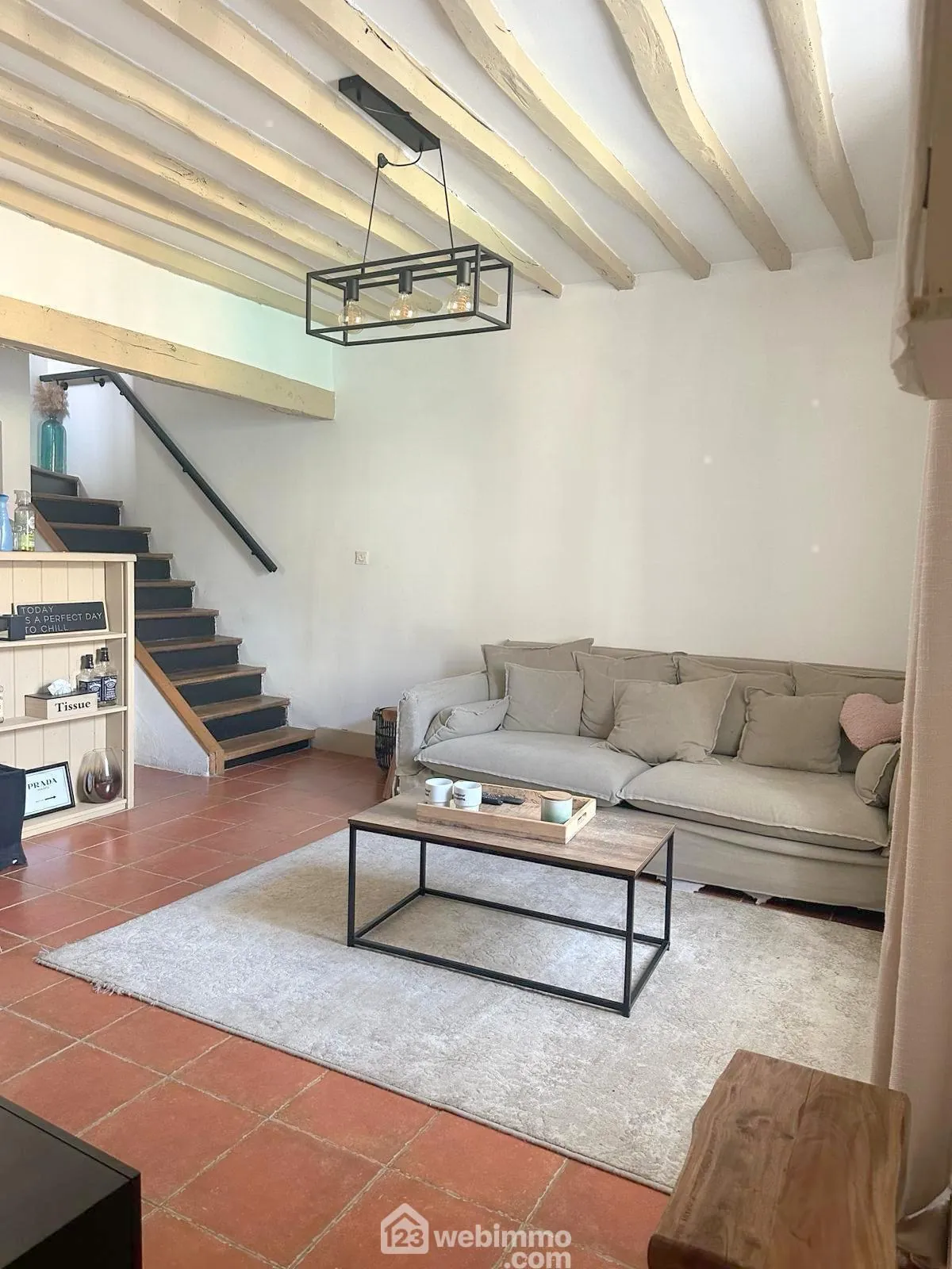 Maison en pierre de 76 m² à Milly-la-Forêt, cadre paisible et chaleureux 