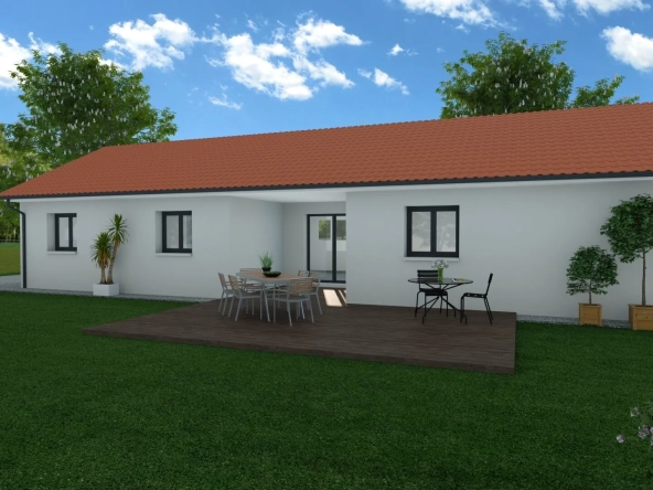 Achat maison neuve à Brézins avec emplacement exceptionnel