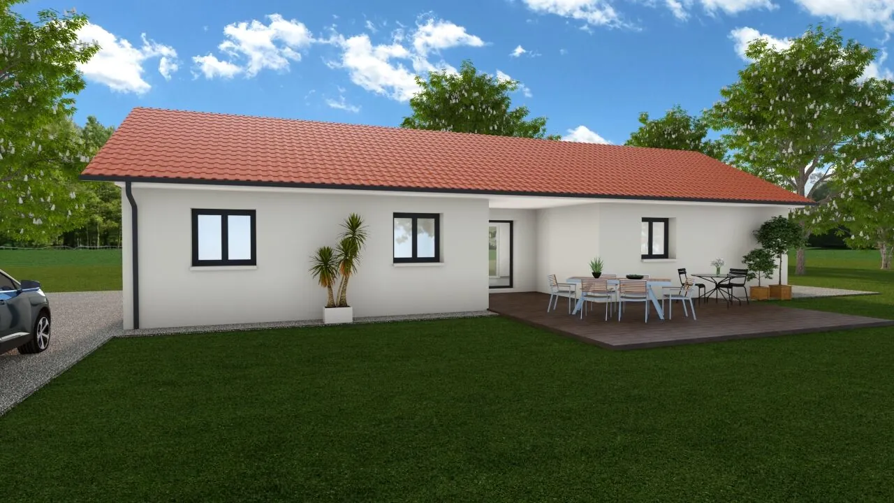 Achat maison neuve à Brézins avec emplacement exceptionnel 