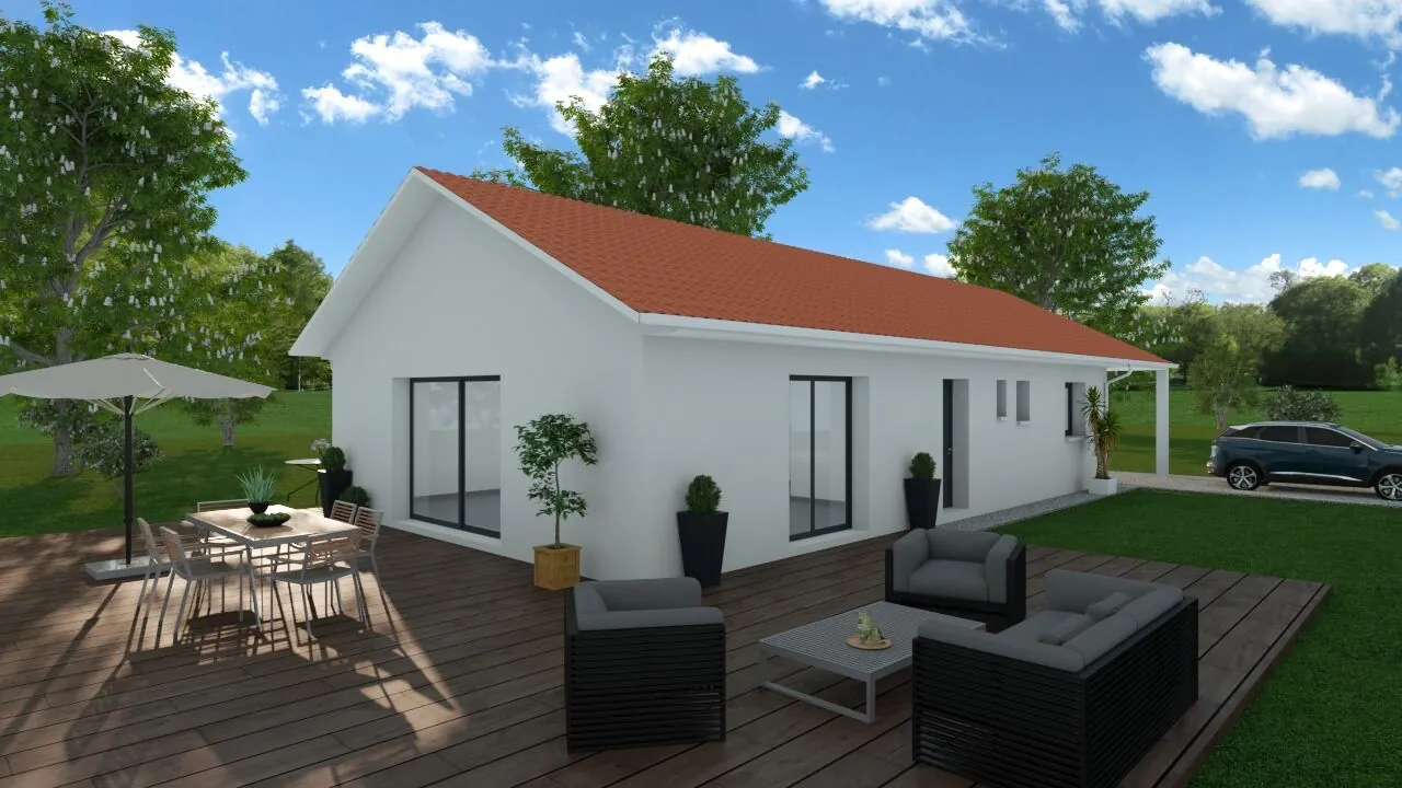 Achat maison neuve à Brézins avec emplacement exceptionnel 