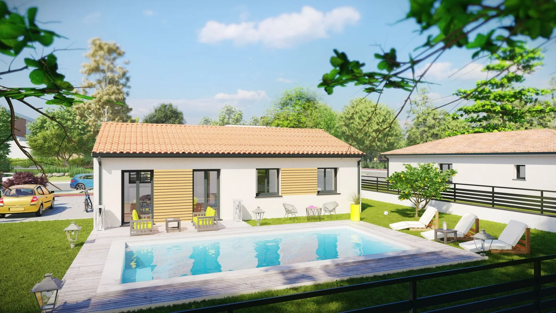 Construction maison neuve T4 à Castelnau-d'Estrétefonds - Sur-mesure, personnalisé et clé en main 