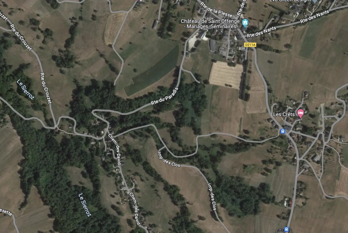 Terrain à vendre à Saint Offenge - Parcelle de 700 m² dans un environnement calme 