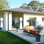 Maison neuve à Narrosse de 100m² avec terrasse et terrain de 479m²