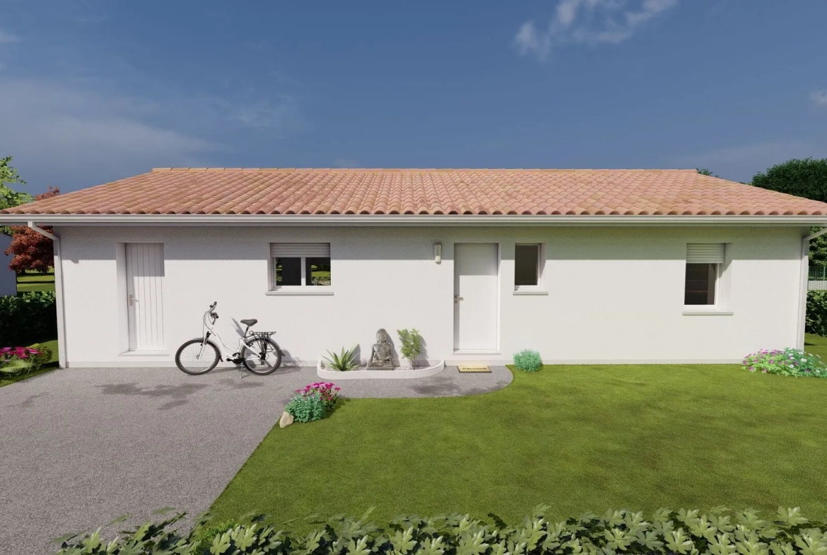 Maison neuve modèle Oslo à Estillac – Confort et performance énergétique 