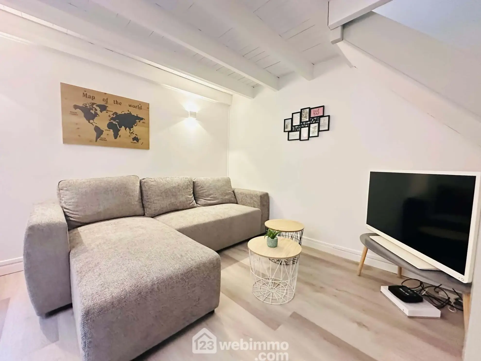 Charmant appartement de 35m² avec cave à Laon au cœur de la ville 