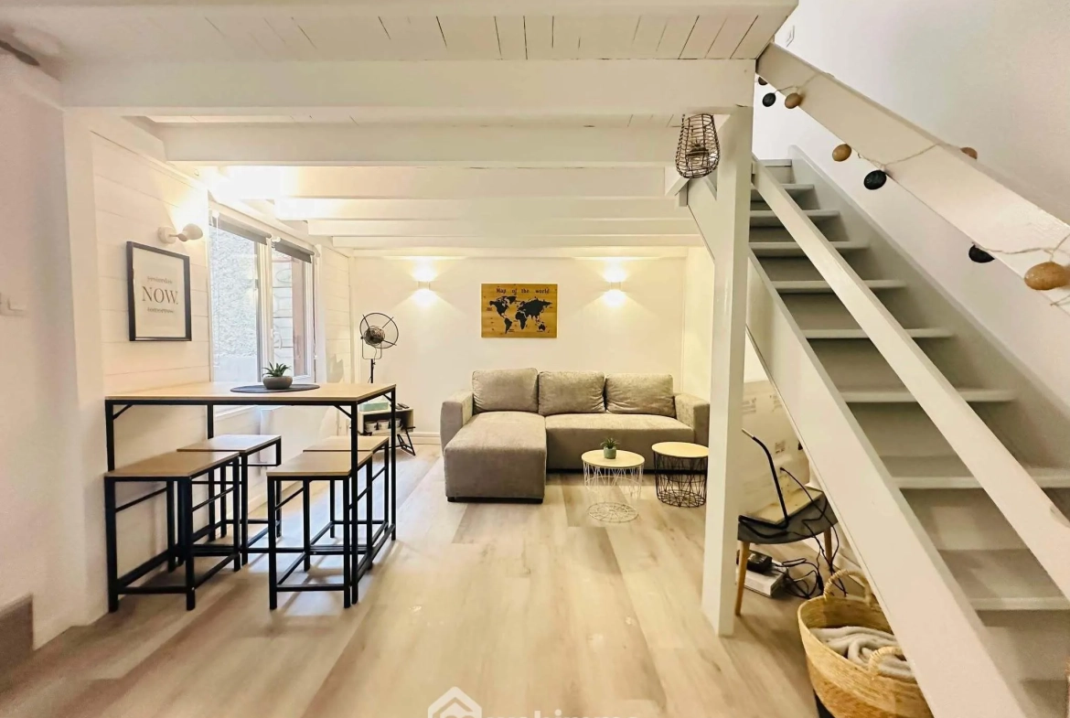 Charmant appartement de 35m² avec cave à Laon au cœur de la ville 