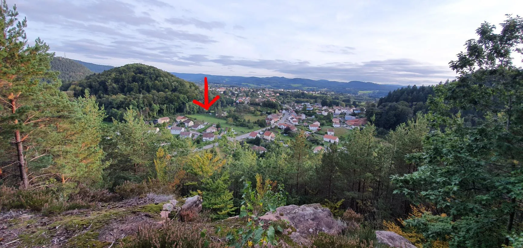 Terrain constructible de 3900 m² à Bruyères à vendre pour 85 400 € 