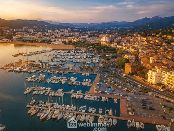 Charmant appartement 2 pièces avec terrasse à Sainte-Maxime, idéal pour investissement ou résidence principale