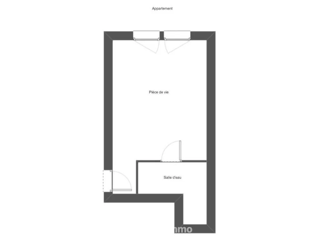 Studio de 17 m² en Hyper-Centre d'Angers, Idéal Investissement 