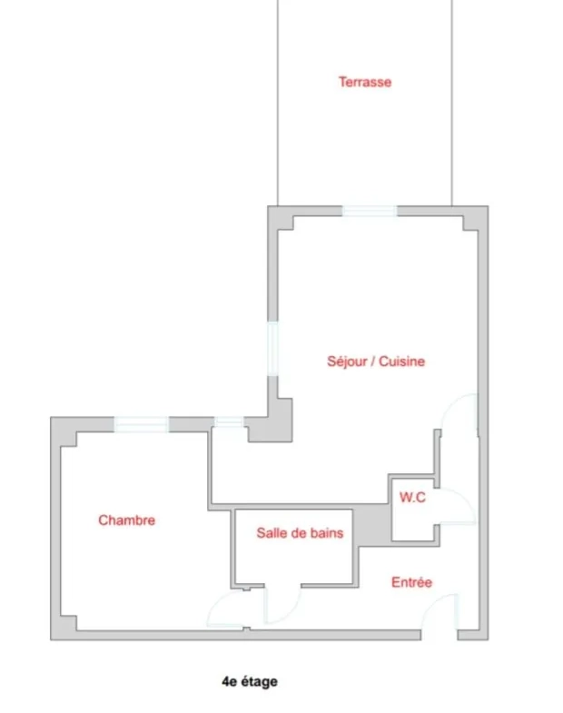 Appartement lumineux de 48 m² à Wittenheim pour investissement locatif 