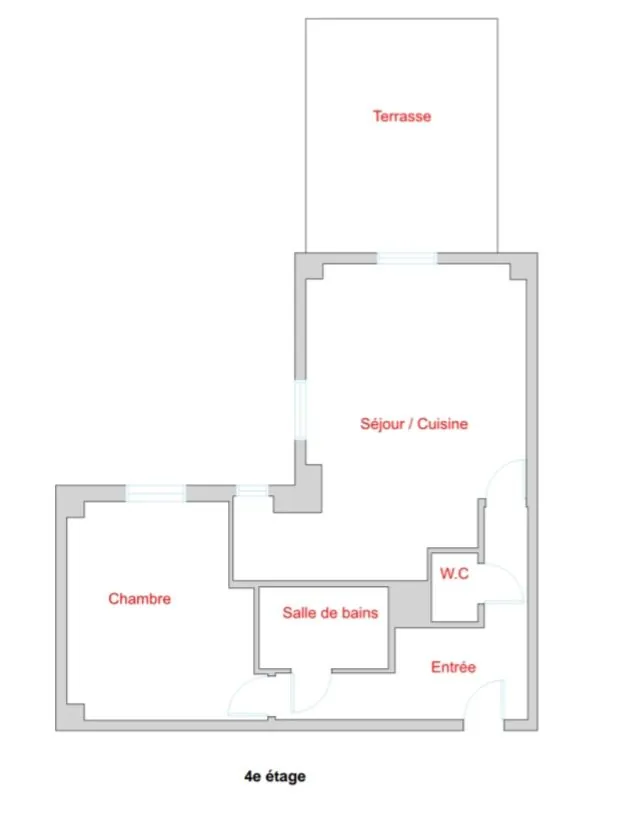 Appartement lumineux de 48 m² à Wittenheim pour investissement locatif 