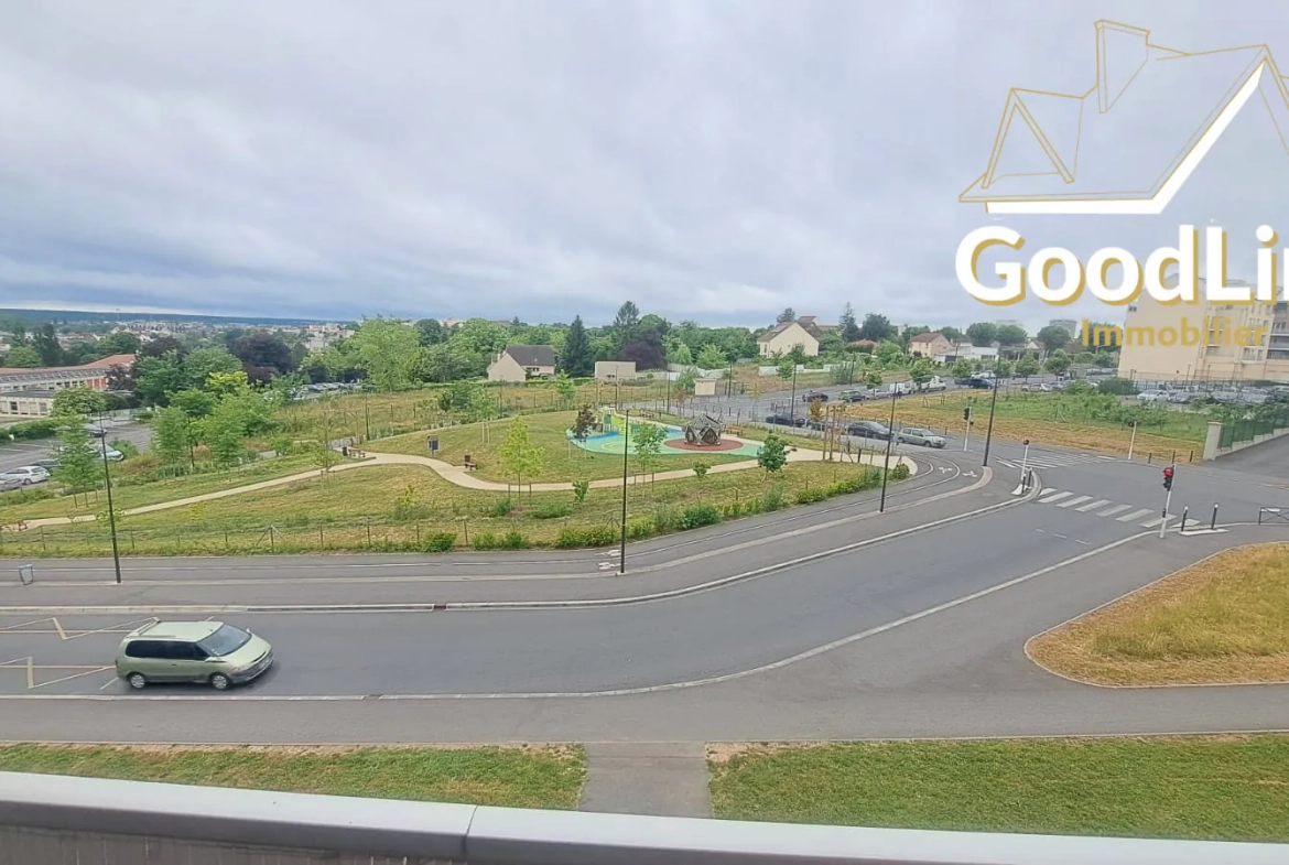 Bel appartement 3 pièces avec balcon à Melun, orientation sud-est 