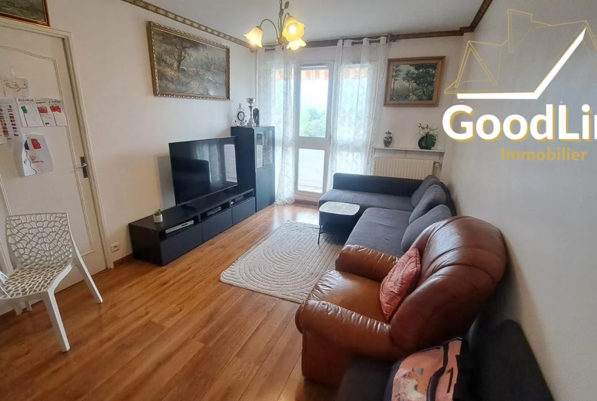 Bel appartement 3 pièces avec balcon à Melun, orientation sud-est 