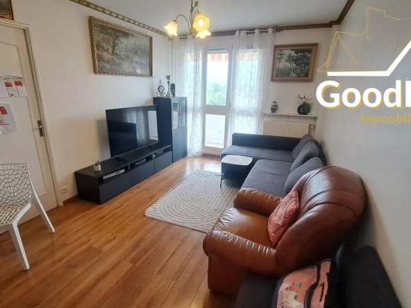 Bel appartement 3 pièces avec balcon à Melun, orientation sud-est