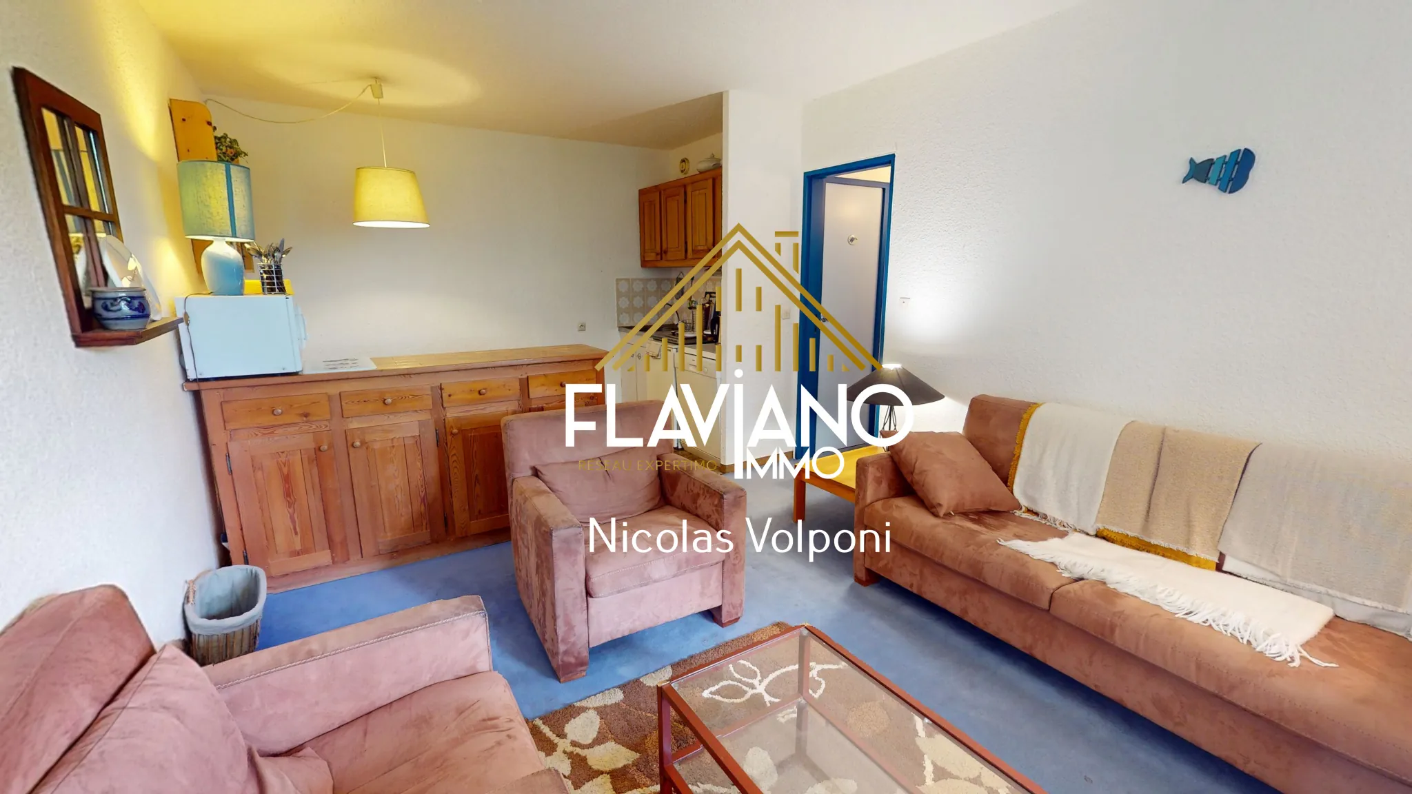 Appartement T3 de 48,68 m² à Le Sauze, proche pistes – Vente immobilière 