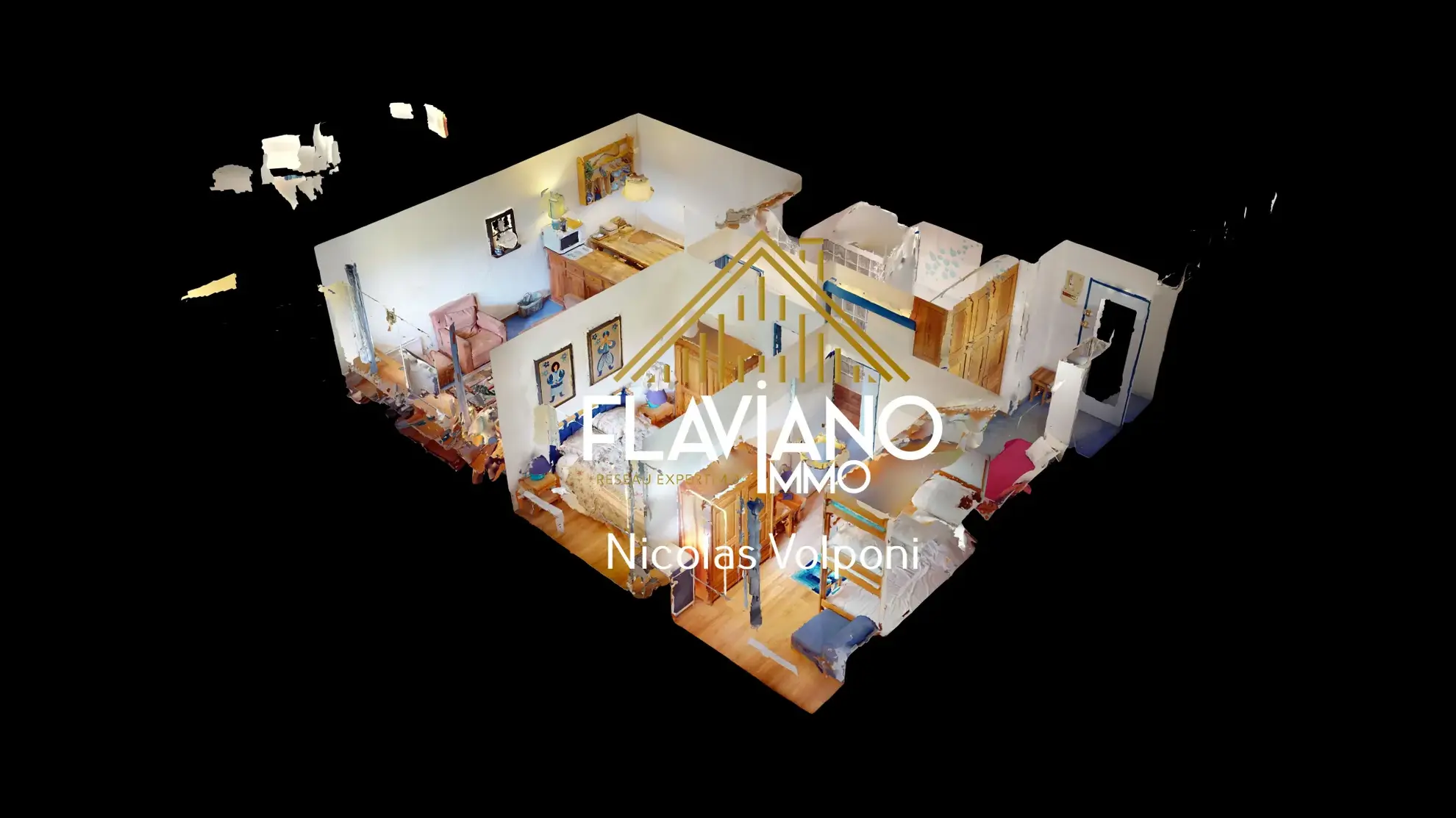 Appartement T3 de 48,68 m² à Le Sauze, proche pistes – Vente immobilière 