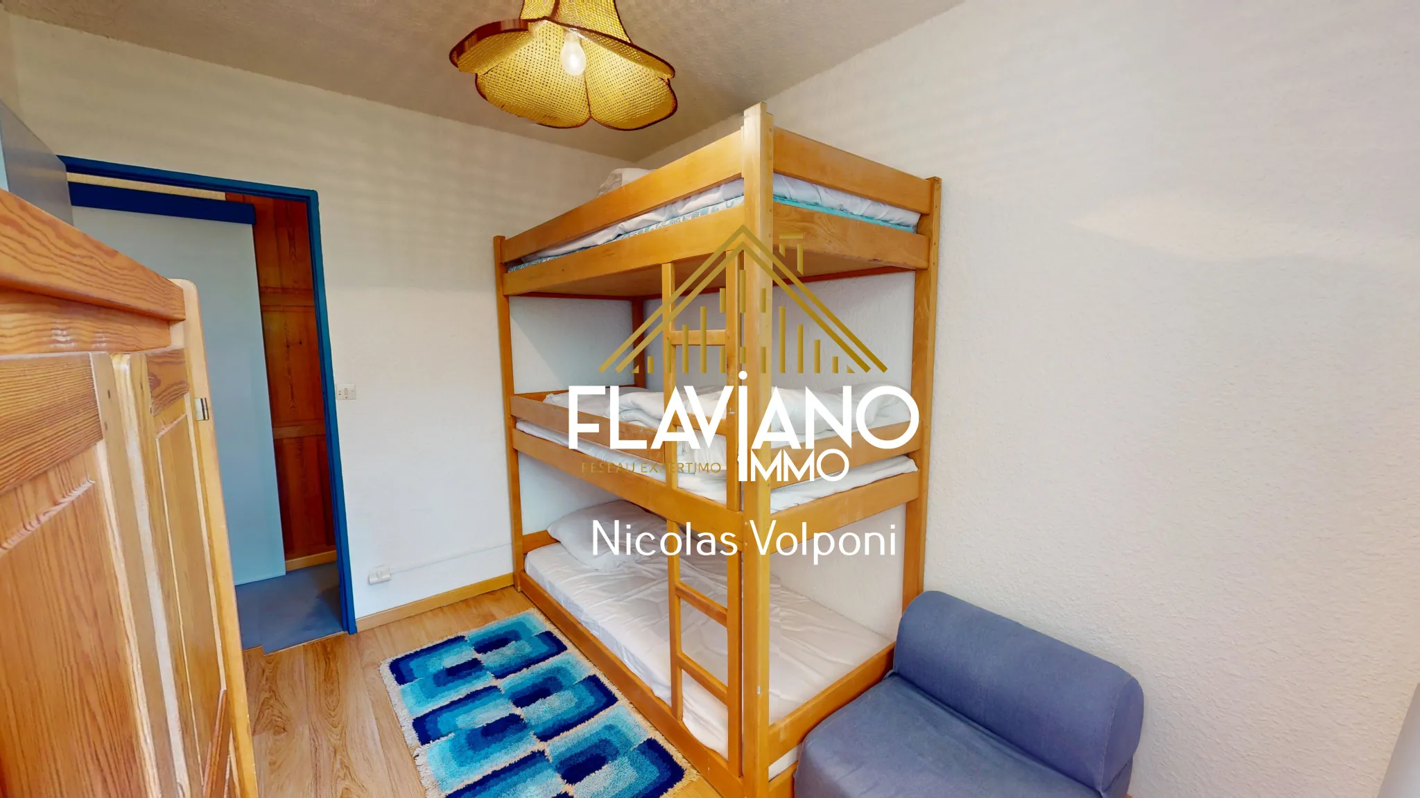Appartement T3 de 48,68 m² à Le Sauze, proche pistes – Vente immobilière 