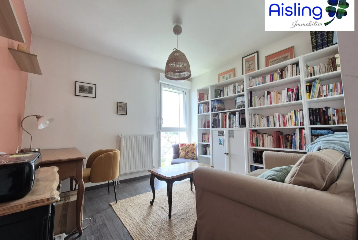 Charmant T3 à vendre dans le quartier Rabelais à Tours 