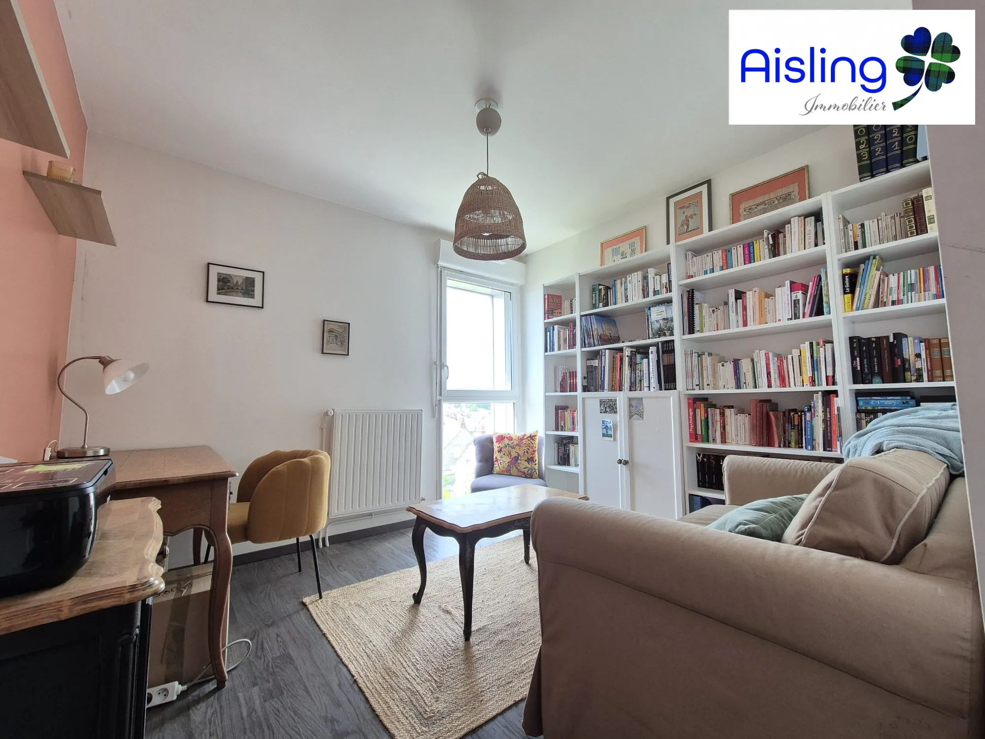 Charmant T3 à vendre dans le quartier Rabelais à Tours 