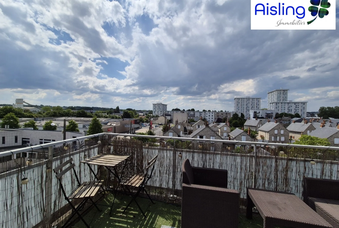 Charmant T3 à vendre dans le quartier Rabelais à Tours 