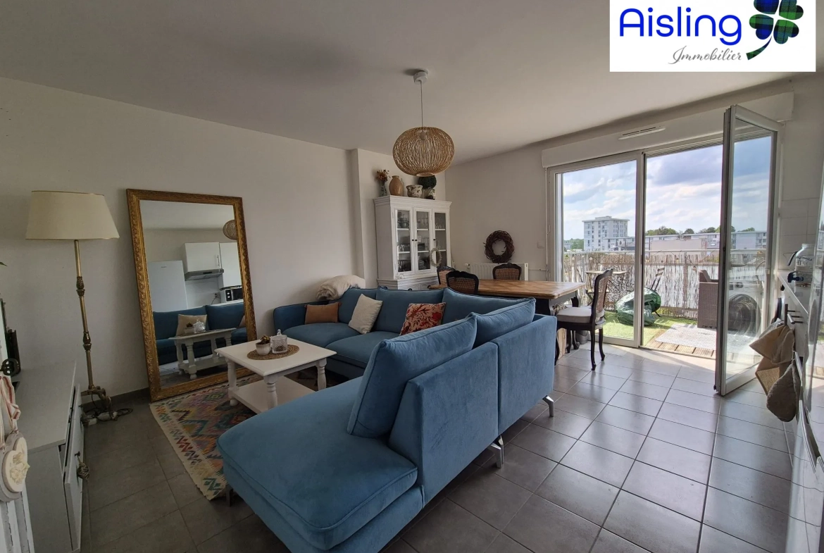 Charmant T3 à vendre dans le quartier Rabelais à Tours 