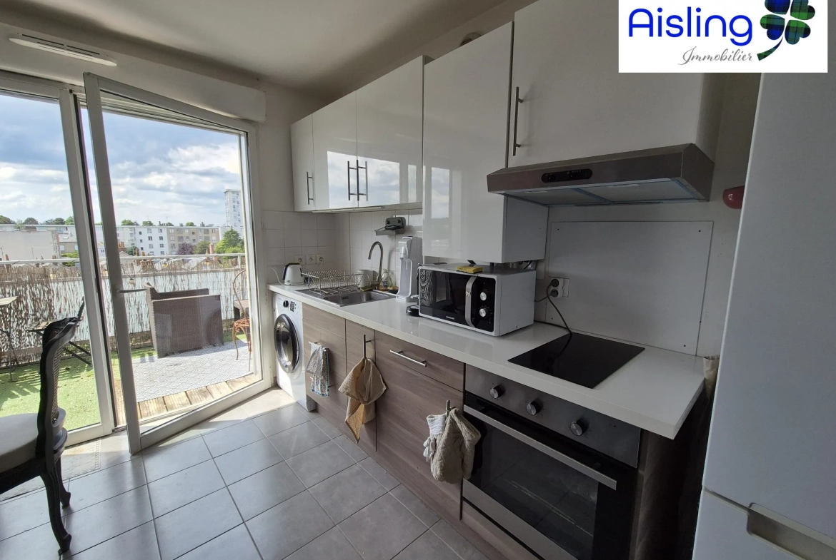 Charmant T3 à vendre dans le quartier Rabelais à Tours 