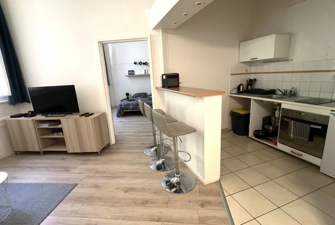 Appartement T2 de 39,65 m² à Grenoble, investissements locatifs performants 