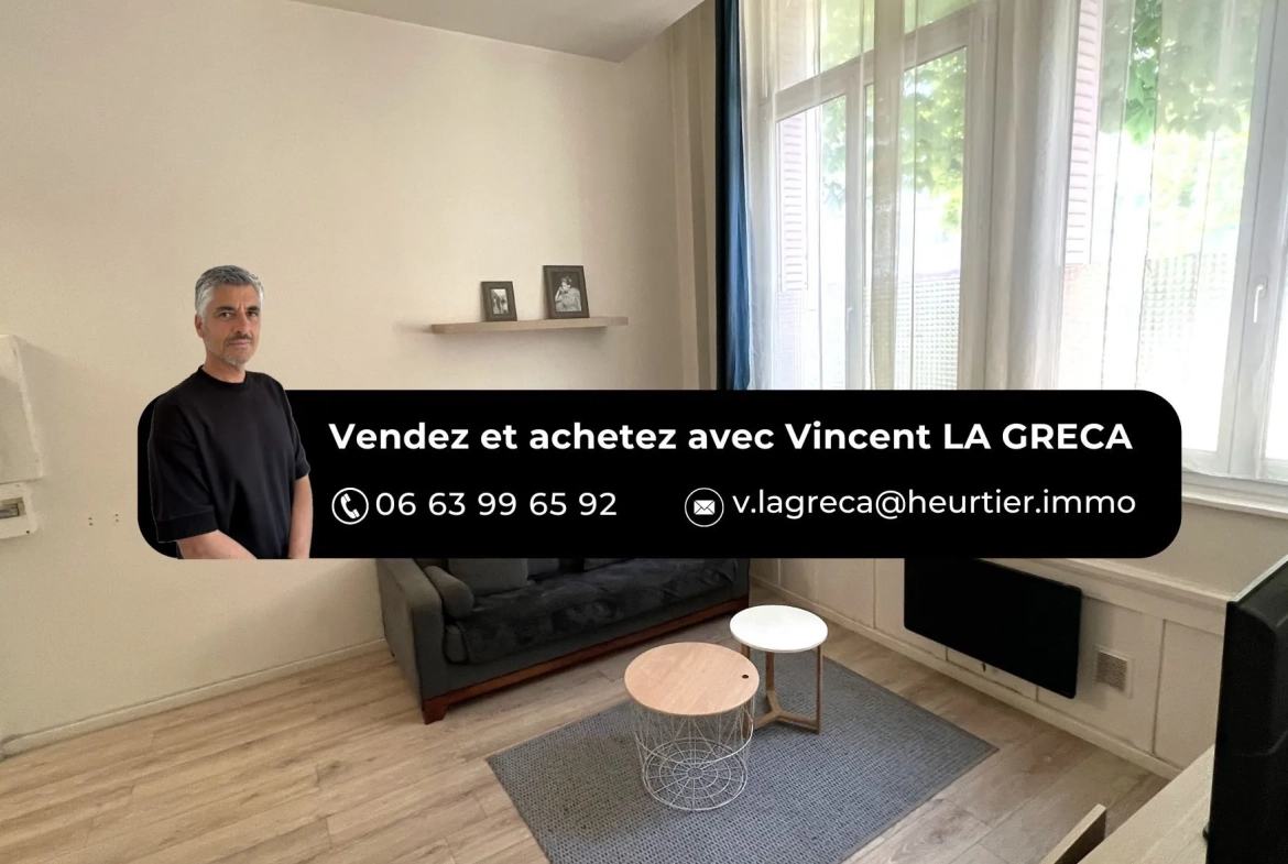 Appartement T2 de 39,65 m² à Grenoble, investissements locatifs performants 