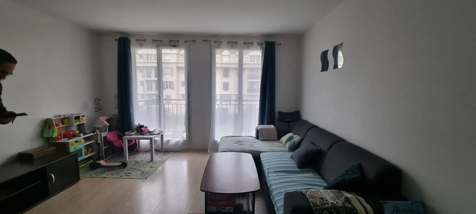 Appartement 3 pièces avec balcon à vendre à Osny, quartier Les Louvrais 