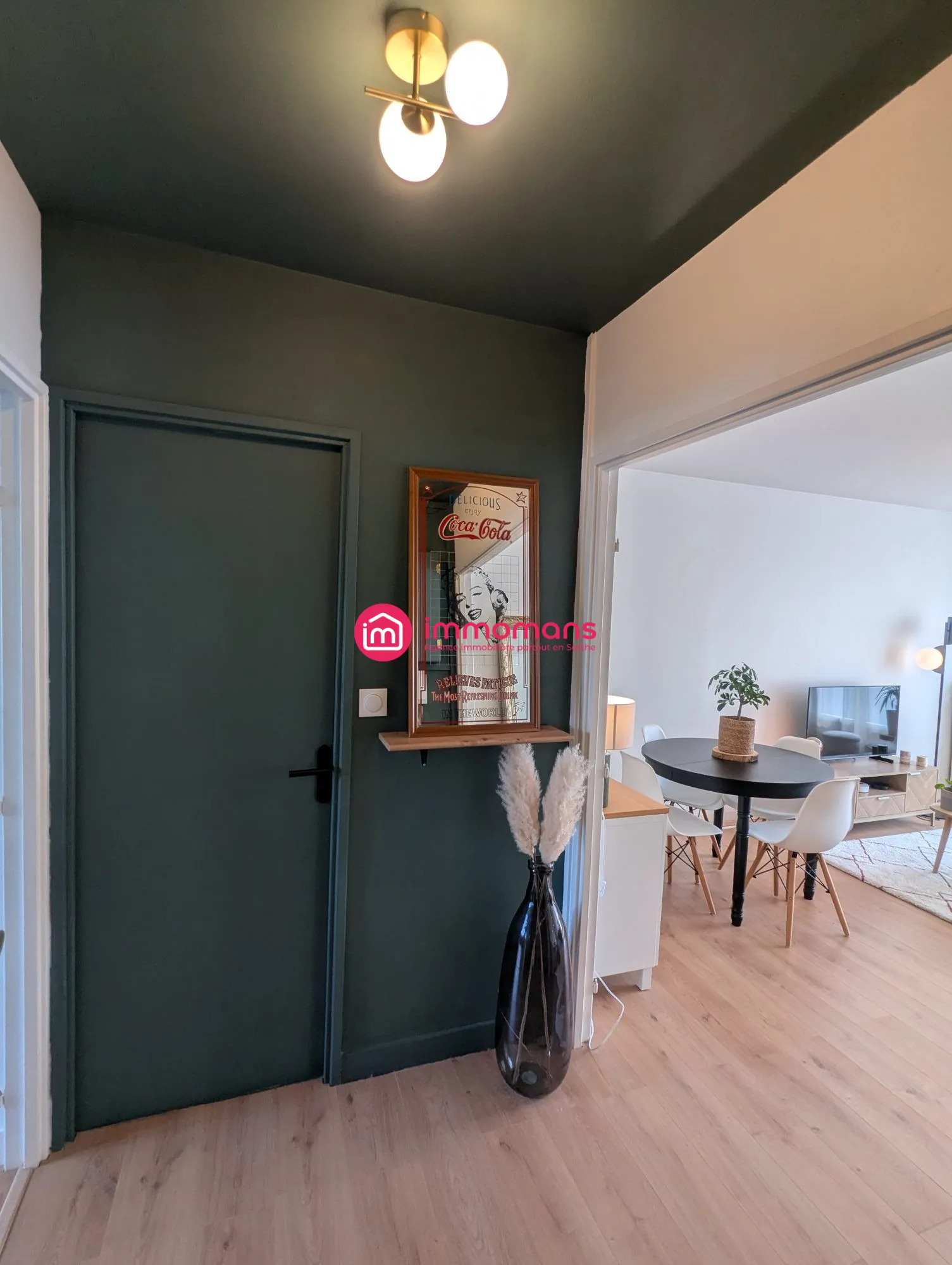 Appartement rénové de 46 m² à Le Mans, proche hospital, parking et cave 