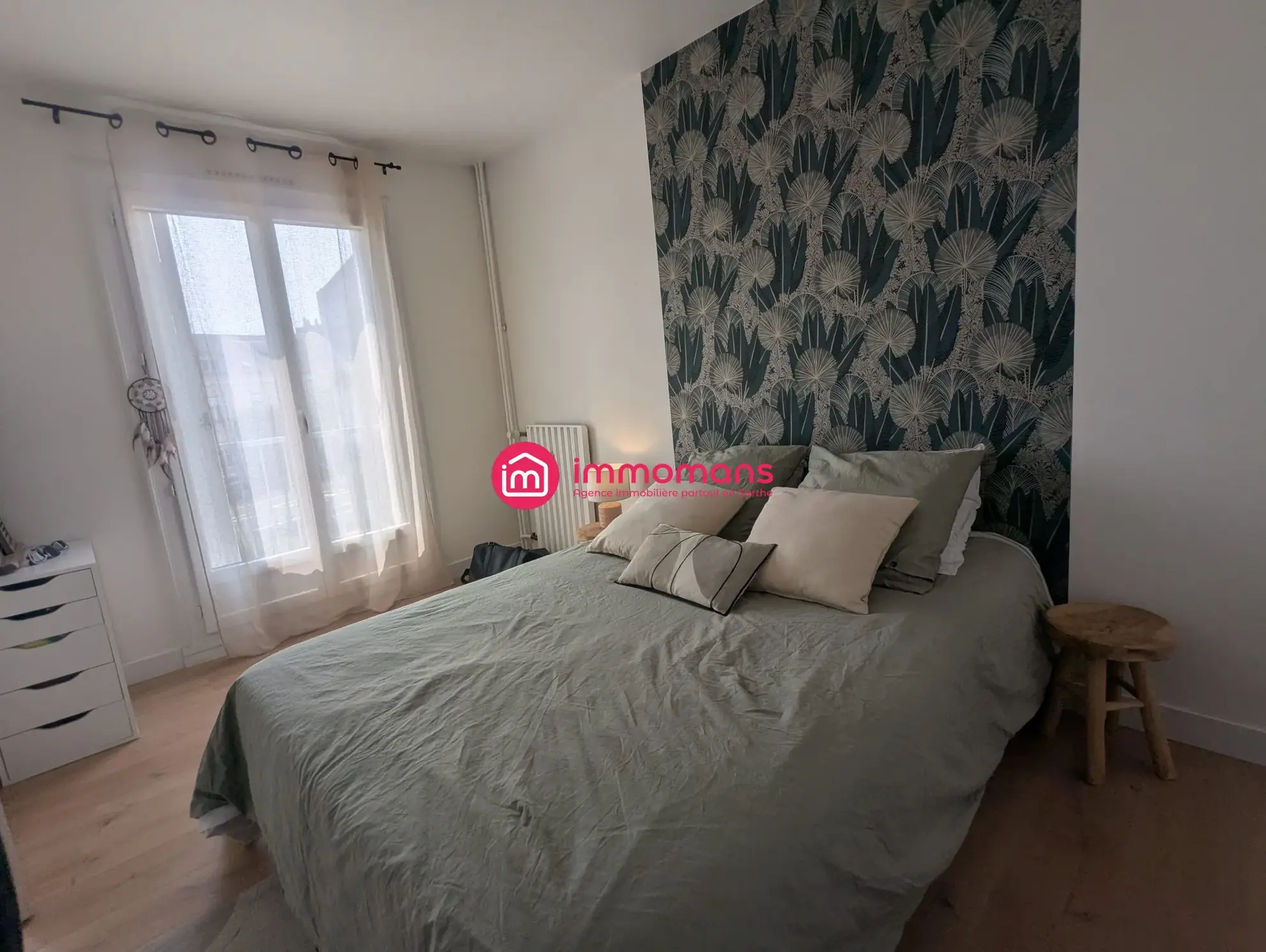 Appartement rénové de 46 m² à Le Mans, proche hospital, parking et cave 