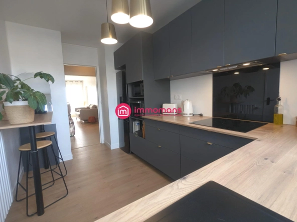 Appartement rénové de 46 m² à Le Mans, proche hospital, parking et cave