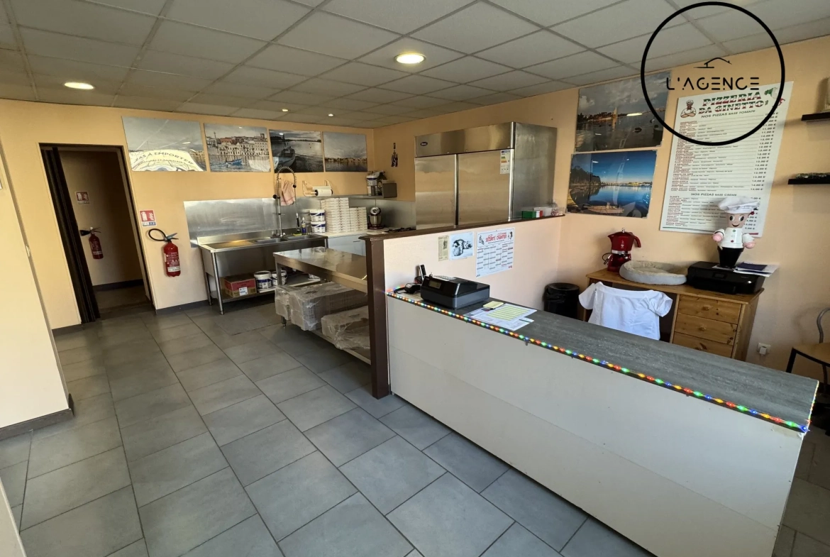 À vendre : Fonds de commerce de pizzeria à Rosières-aux-Salines 